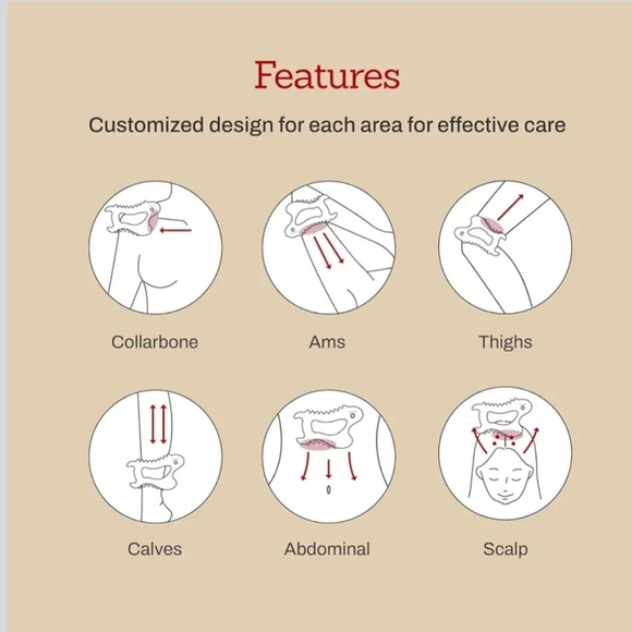 Meditherapy Soksal Guasha Ceramic Massage Tool - Picture 4 of 7